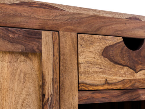 Waschtisch Palisander Doppelwaschtisch Holz massiv Badmöbel Badschränke Lagos - Bild 3 von 8