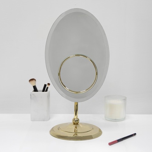Zadro Tri-Optic Beveled Vanity Makeup Mirror with 8X/3X/1X Magnification, Swivel - Picture 29 of 31