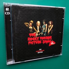 ROCKY HORROR PICTURE SHOW Glam Rock Musical Soundtrack 2x CD ANNIVERSARY EDITION