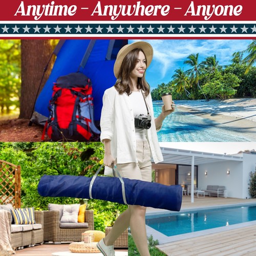 Tranquillo Adjustable Hammock Stand Collapsible Camping Hammock and Stand 550 lb - Picture 17 of 39