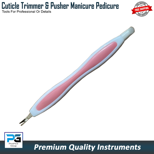 CUTICLE Pusher Trimmer, CUTICLE Cutter Remover Pedicure Manicure Nail Art Tool - Picture 5 of 8