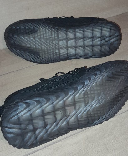 Size 11 - AEFU steel Toe Shoes slip proof sole black nwob - Picture 5 of 5