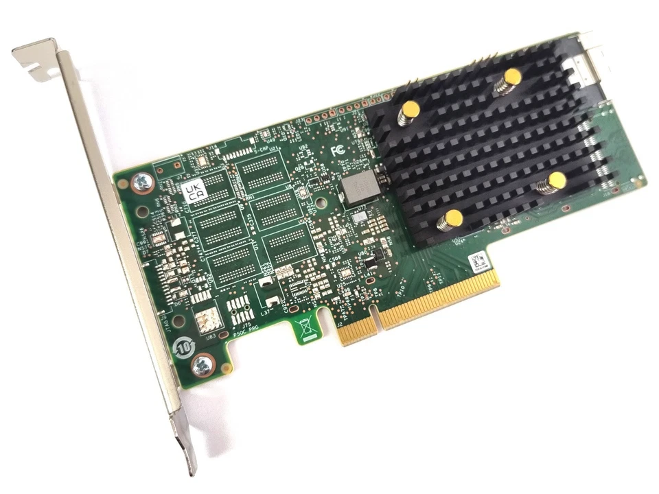 Broadcom LSI 9500-8i Tri-Mode HBA Controller 12Gbps SATA SAS PCIe 4.0 x8 IT-Mode - Bild 2 von 4