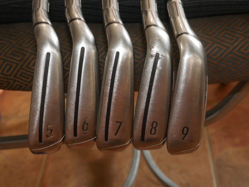 Used Taylormade SIM Max Iron Set 5-9 Recoil ESX 460 F3 Regular Flex Graphite - Picture 4 of 10