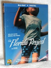 The Florida Project (Blu-ray, 2017) NEW Sean Baker Willem Dafoe realistic drama 