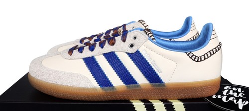 Adidas Samba x Wales Bonner Wonder Clay Blau UK 3 4 5 6 7 8 9 10 US IH7756 NEU - Bild 2 von 12