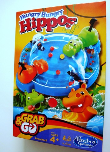 HASBRO, ELEFUN & FRIENDS, HIPOPÓTAMOS HAMBRIENTOS, JUEGO DE AGARRE E IR PARA 2 JUGADORES, NIÑOS MAYORES DE 4, NUEVO - Imagen 5 de 6