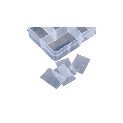 1 Sortierbox 10 Fächer Fächerbox Perlenbox Sortimentskasten Sortierkiste - 4075 - Bild 4 von 4