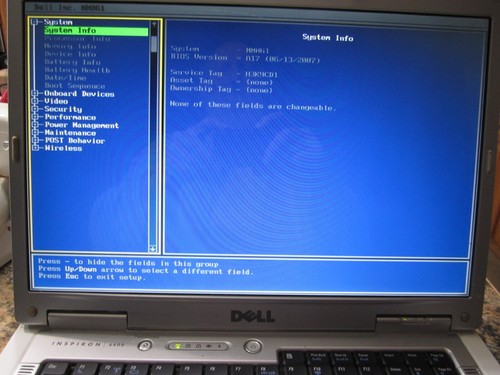 Dell Inspiron 6400 Laptop Intel Core T5600 1.83GHz 120GB HD 2 GB RAM Win XP - Picture 8 of 11