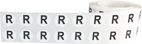Alphabet Letters Inventory Stickers | 1/2 Inch | 1,000 Pack | Pick One Letter - Picture 60 of 76
