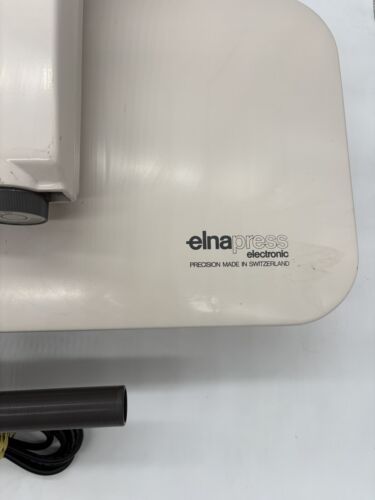 **Vintage MCM ELNAPRESS ELECTRONIC 312C VERSTELLBARE KLEIDERPRESSE SWISS MADE SCHÖN - Bild 3 von 7