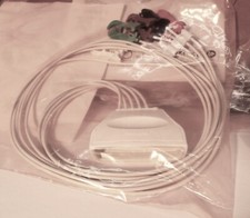 1BOX OF 19 PHILIPS ECG LEADS TEST 5 LEAD GRABBER REF 989803172031 FREE SHIPPING!