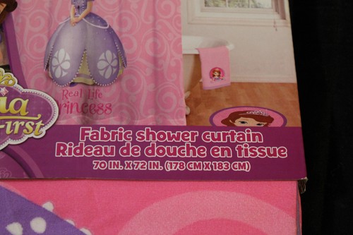 Disney Sofia the First Fabric Shower Curtain girls bath 70x72 nwop #10 - Picture 2 of 8