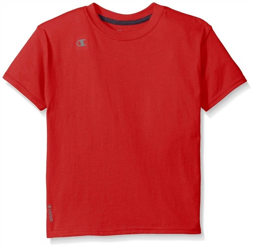 Champion T385 Boys Double Dry Cotton Vapor Tee T-Shirt Pick Size/Color - Picture 10 of 15