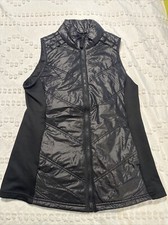 Avia M black nylon packable athletic vest