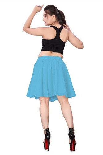 A line Swing Flared Plain Skirt Pleated Skirt Tanming Girl's Skirt Plus Size C27 - Picture 129 of 156