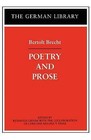 Poetry and Prose by Bertold Brecht (Paperback, 2003)