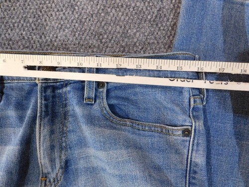 Hollister Mens Jeans 31x29 straight skinny Fit blue classic denim - Picture 3 of 12