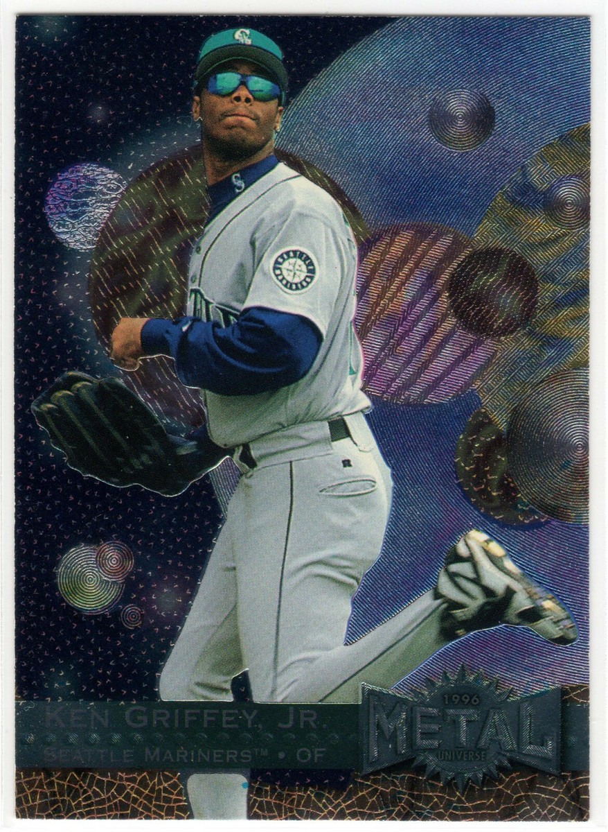 KEN GRIFFEY JR ▫ 1996 Fleer Skybox Metal Universe #107