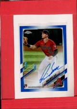 2021 Topps Chrome Rookie Autographs Refractor Blue #RA-PS Pavin Smith M ID:57086