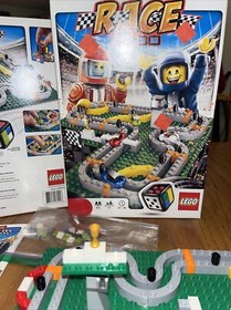 Lego Race 3000 Board Game 3839  Complete Set w/manuals & Rules Lego Creator Game