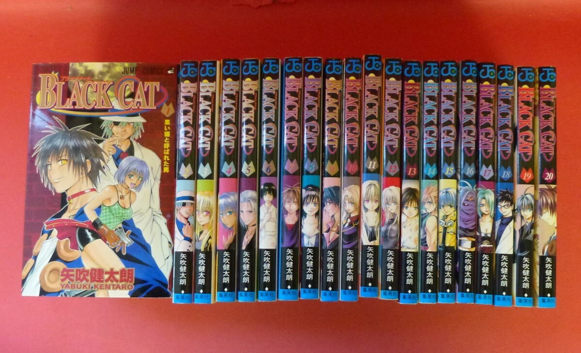 BLACK CAT VOL.1-20 Comics Complete Manga Language: Japanese