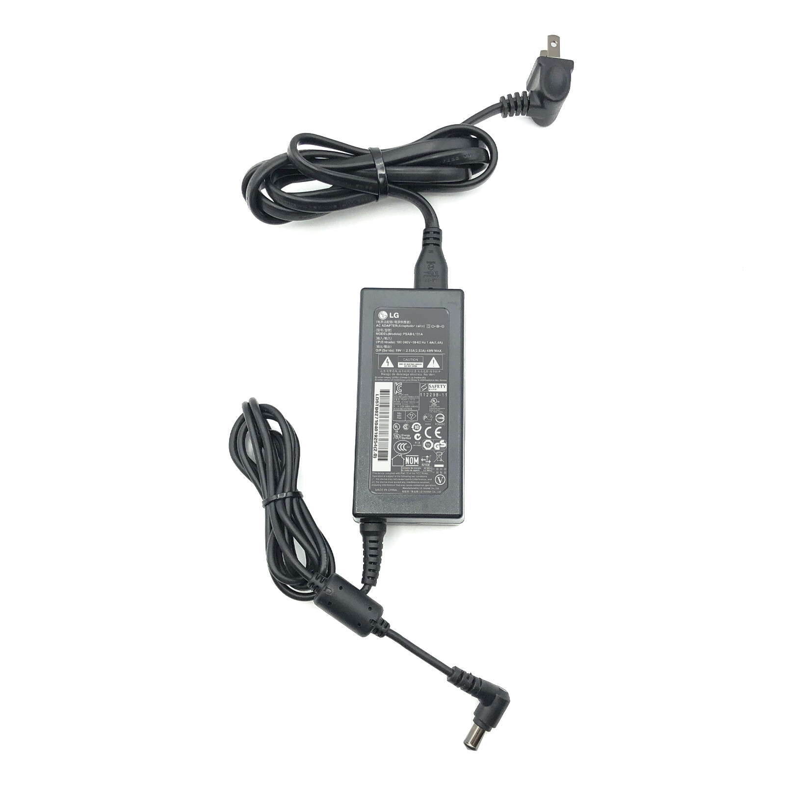 Adaptateur Secteur Alimentation Chargeur 19V pour Remplacement LG DA-65G19 TOP CHARGEUR
