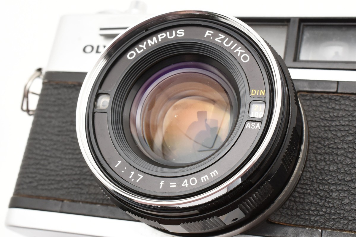 Near Mint ] Olympus 35 DC Rangefinder 35mm Film Camera JAPAN