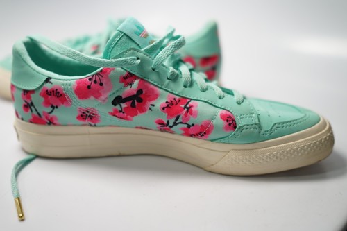 Adidas Sneakers (Arizona x Continental Green Tea & Ginseng, Honey) Floral Shoes - Picture 11 of 15