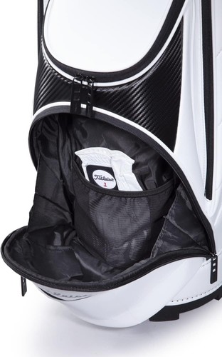 TITLEIST Golf Men's Caddy Bag CORE ESSENTIAL 9 x 47 inch 3.1kg White TB22CTCEK - Picture 11 of 19
