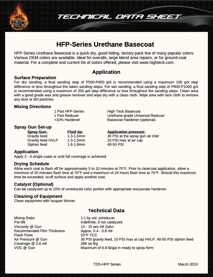 High Teck Victory Red Basecoat Paint, Reducer, Clearcoat Gallon Kit! GM WA9260 - Image 3 of 3
