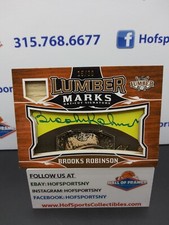 2024 LEAF LUMBER BROOKS ROBINSON MARKS CUT SIGNATURE BAT #LM-1 15/30