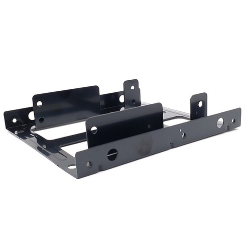 2.5 To 3.5 Hard Disk Bracket Hard Drive Dual Desktop SSD Mounting Bracket _wa - Photo 4/5