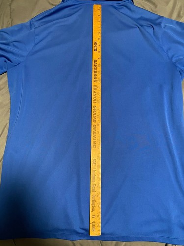 Nike 2XL Blue Dri-fit Golf Shirt New Without Tags - Picture 3 of 5