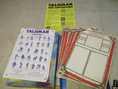 Talisman Game 2nd Ed THE ADVENTURE Expansion - 100% Complete & Excellent! 1986 - Picture 4 of 6