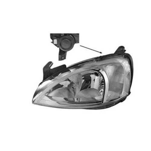 1x Projecteur principal VAN WEZEL 3777961 convient pour OPEL - Photo 1/1