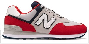 new balance 574 azul e branco