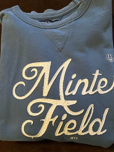 PS PAUL SMITH Slate Blue MINTER FIELD SWEATSHIRT Stitched on letters MEN'S XL - Picture 2 of 4