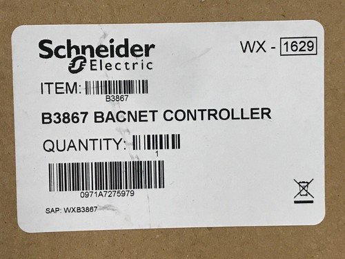 Schneider Electric B3867 Bacnet Controller - Brand New in Box - Picture 8 of 9