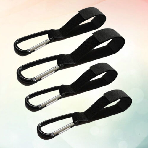 4 Pcs Convenient Stroller Accessories Diaper Bag Hooks Groceries Stroller Hooks