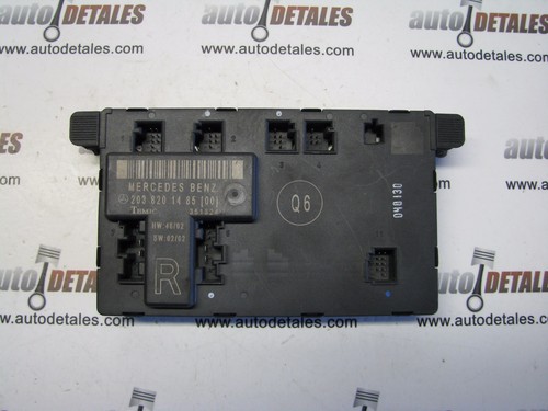 Mercedes C class W203 Door Control module A2038201485 used 2003 - Picture 1 of 3