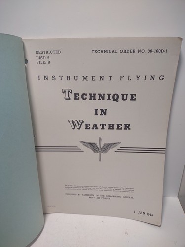 Instrument Flying Technique & Weather Training Guides – Pilot Instruction Lot - Picture 3 of 16