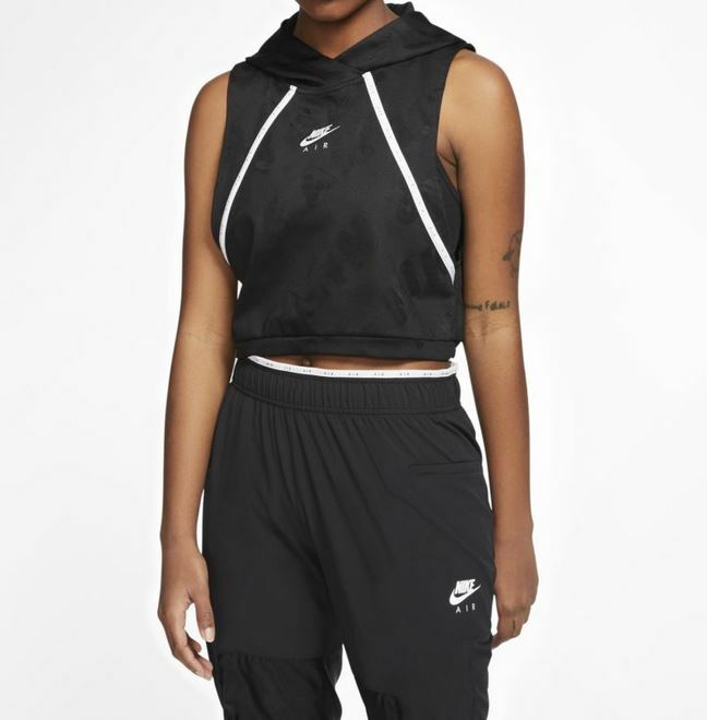 Nike Size M Air Women's High Reflection Hooded Running Vest