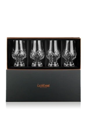 The Glencairn Glass - Crystal Cut 4 er Set- Glencairn Glas Whiskyglas 4er Set