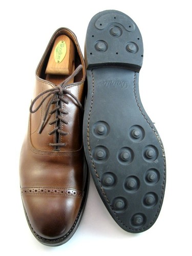 Allen Edmonds "Fifth Avenue" Cap Toe Dress Oxfords 11 C Coffee DAINITE(282N) - Picture 8 of 11