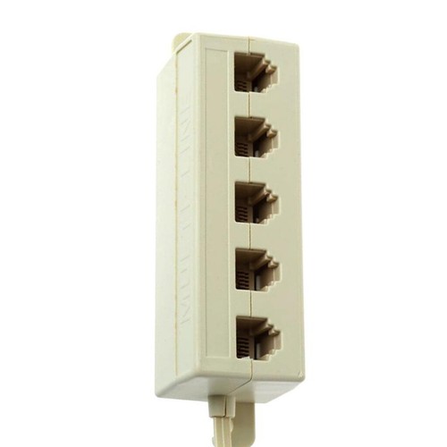 Adattatore 5 vie 4C RJ11 per telefono modulare - Zdjęcie 6 z 8
