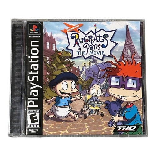 Rugrats in Paris: The Movie (Sony PlayStation 1, 2000) CIB • Tested VG