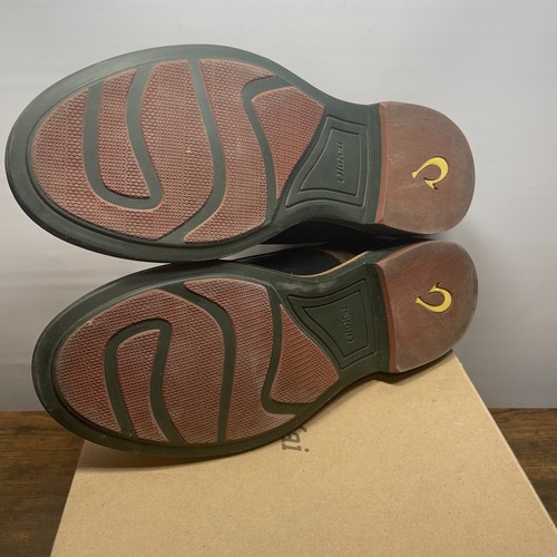 Olukai Herren Walino Oxford Schuhe 13 Leder zweifarbig schwarz braun Schnürschuhe - Bild 6 von 9