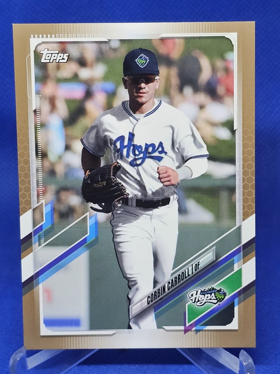 2021 Topps Pro Debut Corbin Carroll Gold 45/50 Diamondbacks