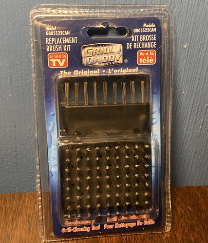 The Original Grill Daddy Replacement Brush Kit GB05522CAN Cleaning Tool NEW NOS